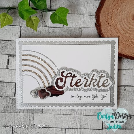 Carlijn Design Hot Foil Grote Teksten Sterkte (CDHF-0010) Carlijn Design Hot Foil Grote Teksten Sterkte (CDHF-0010)