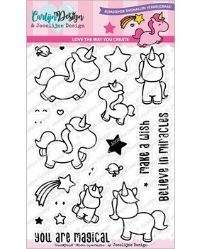 Carlijn Design Clear Stamps Miss Sparkles (CDJD-0010)