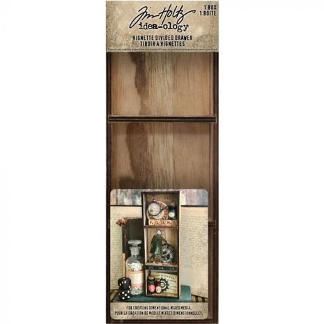 Idea-ology Tim Holtz Vignette Divided Drawer (TH93793)