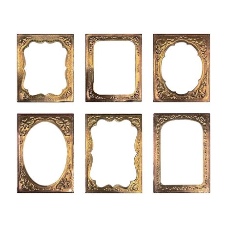 Idea-ology Tim Holtz Curio Frames (6pcs) (TH94136)