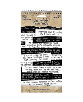 Idea-ology Tim Holtz Big Talk Snarky Stickers (88pcs) (TH93797)
