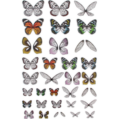 Idea-ology Tim Holtz Transparent Wings (72pcs) (TH93785) Idea-ology Tim Holtz Transparent Wings (72pcs) (TH93785)