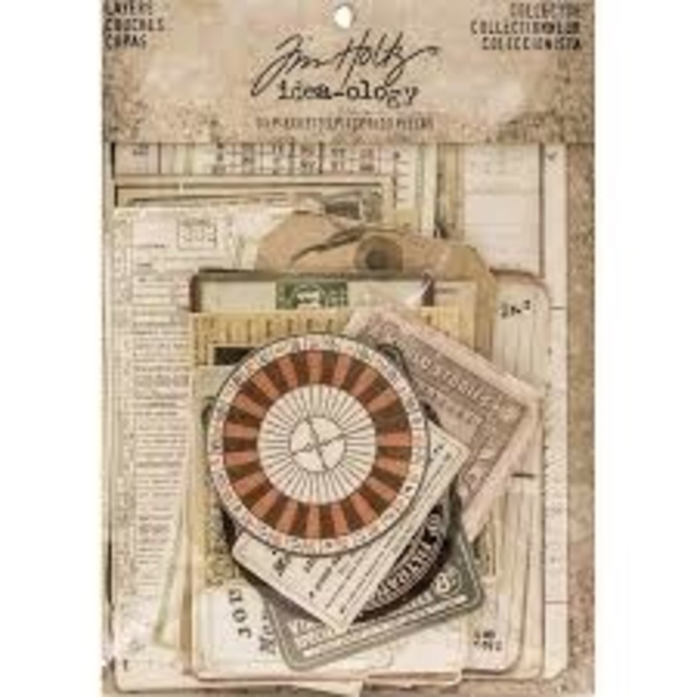 Idea-ology Tim Holtz Layers Collector (32pcs) (TH93553)