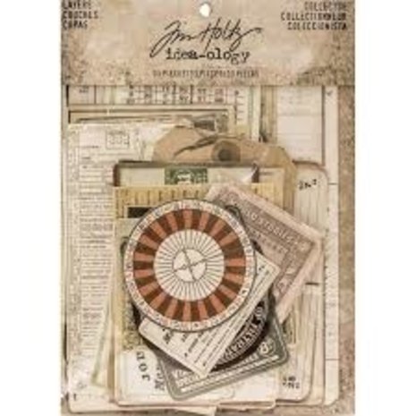 Idea-ology Tim Holtz Layers Collector (32pcs) (TH93553)