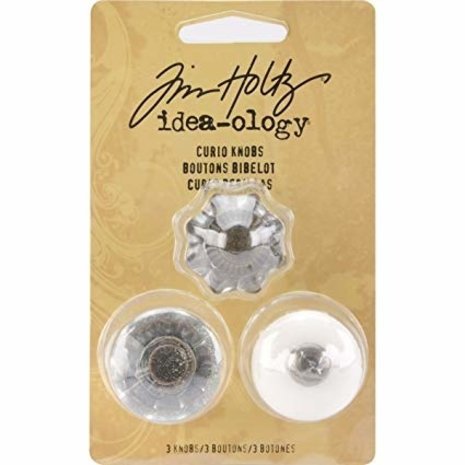 Idea-ology Tim Holtz Curio Knobs (3pcs) (TH92840)