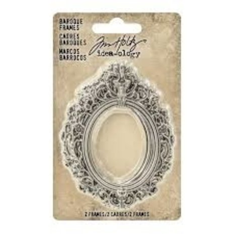 Idea-ology Tim Holtz Baroque Frames (2pcs) (TH93267) Idea-ology Tim Holtz Baroque Frames (2pcs) (TH93267)