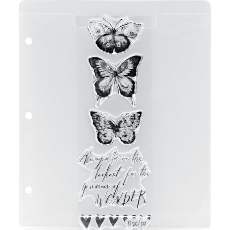 Idea-ology Tim Holtz Stamp Storage Sheets (8pcs) (CH93823) Idea-ology Tim Holtz Stamp Storage Sheets (8pcs) (CH93823)