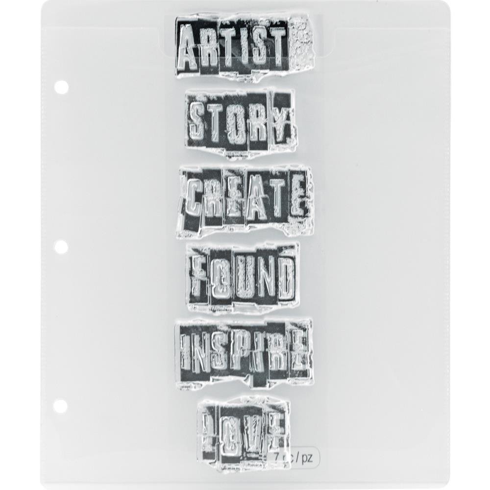 Idea-ology Tim Holtz Stamp Storage Sheets (8pcs) (CH93823) Idea-ology Tim Holtz Stamp Storage Sheets (8pcs) (CH93823)