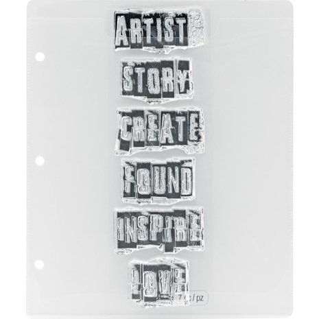Idea-ology Tim Holtz Stamp Storage Sheets (8pcs) (CH93823) Idea-ology Tim Holtz Stamp Storage Sheets (8pcs) (CH93823)