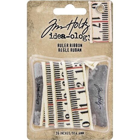 Idea-ology Tim Holtz Ruler Ribbon (1yard) (TH93955)