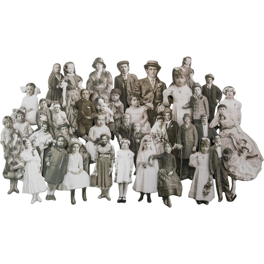 Idea-ology Tim Holtz Baseboard Dolls (36pcs) (TH93796)