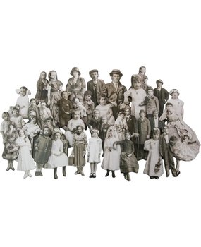 Idea-ology Tim Holtz Baseboard Dolls (36pcs) (TH93796)