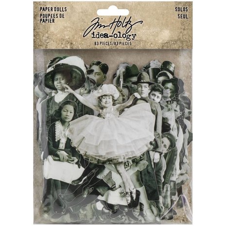 Idea-ology Tim Holtz Paper Dolls (83pcs) (TH93555)