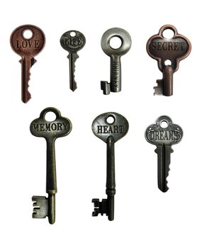 Idea-ology Tim Holtz Word Keys (7pcs) (TH92680)