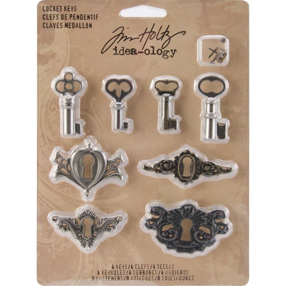 Idea-ology Tim Holtz Locket Keys (TH92822)