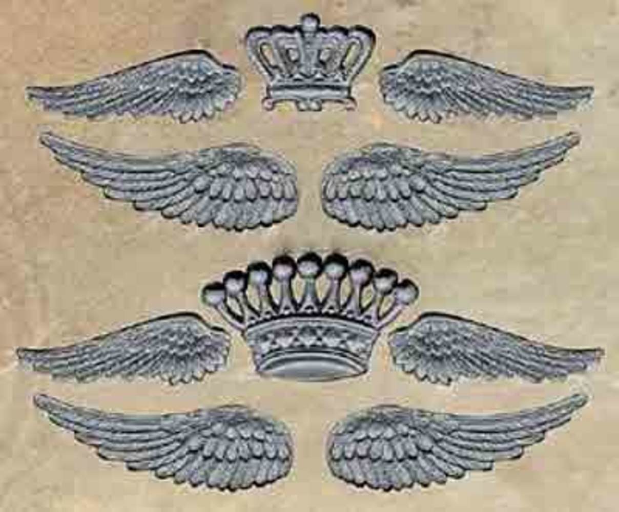 Idea-ology Tim Holtz Adornments Regal (10pcs) (TH92903) Idea-ology Tim Holtz Adornments Regal (10pcs) (TH92903)