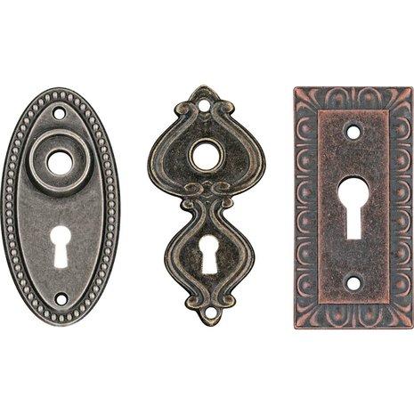 Idea-ology Tim Holtz Large Keyholes (3pcs) (TH93678)