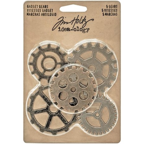 Idea-ology Tim Holtz Gadget Gears (5pcs) (TH93297)
