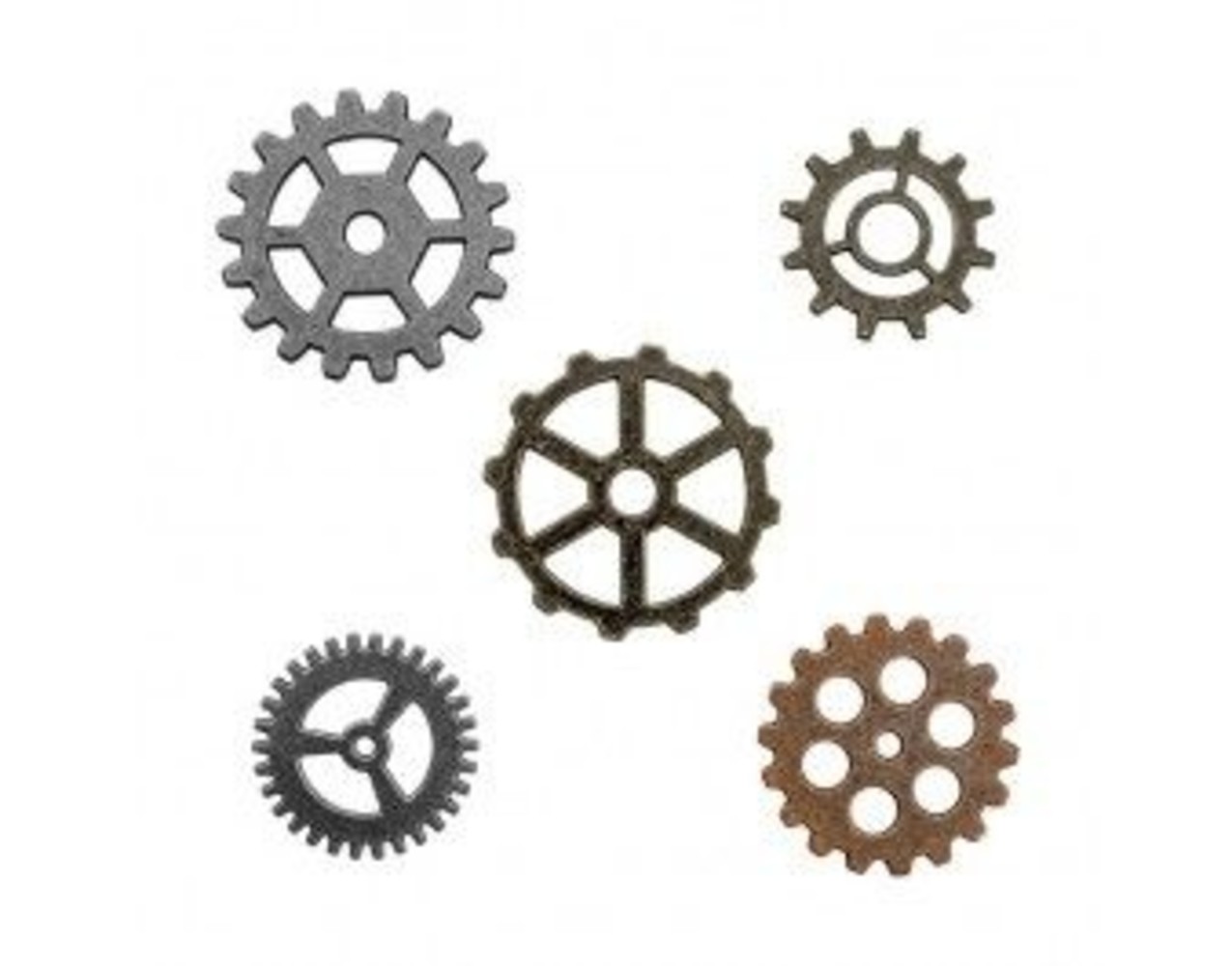 Idea-ology Tim Holtz Gadget Gears (5pcs) (TH93297)