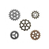 Idea-ology Tim Holtz Gadget Gears (5pcs) (TH93297)