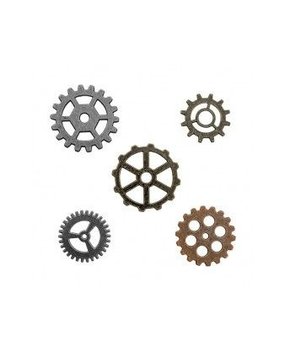 Idea-ology Tim Holtz Gadget Gears (5pcs) (TH93297)