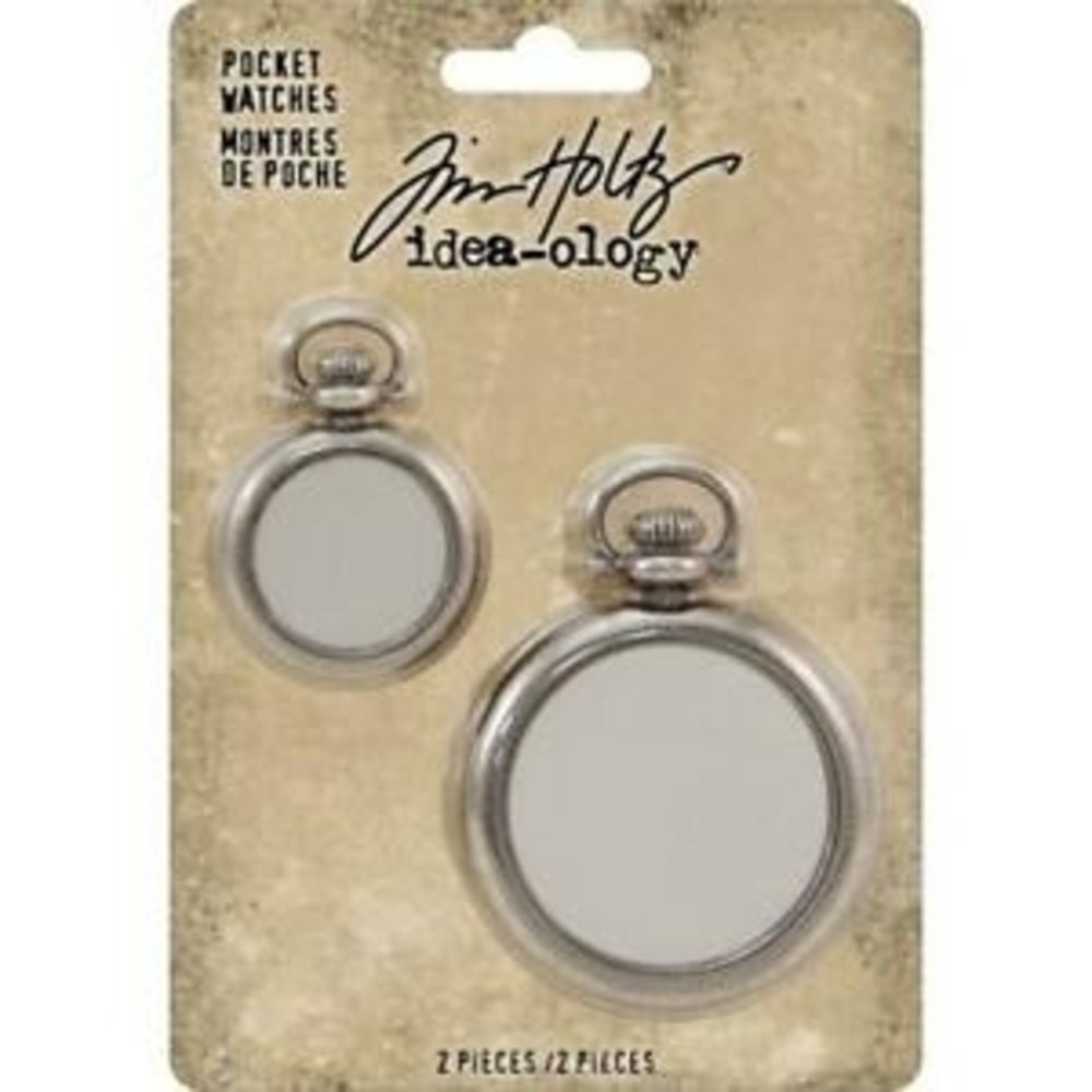 Idea-ology Tim Holtz Pocket Watches (2pcs) (TH93960)