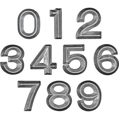 Idea-ology Tim Holtz Numeric (10pcs) (TH93696) Idea-ology Tim Holtz Numeric (10pcs) (TH93696)