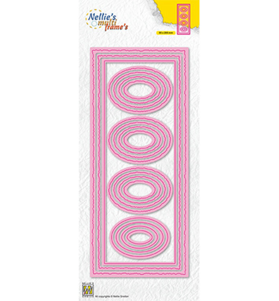 Nellie Snellen Snijmal Slimline Ovals (MFD141)