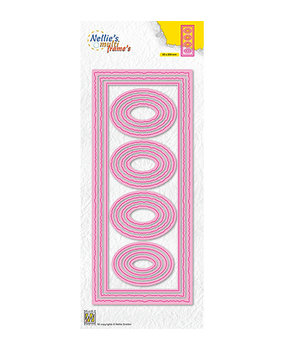 Nellie Snellen Snijmal Slimline Ovals (MFD141)