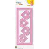 Nellie Snellen Snijmal Slimline Hearts (MFD142)