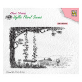 Nellie Snellen Clear Stamp Tree with swing (IFS035)