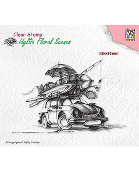 Nellie Snellen Clear Stamp Idyllic Floral Scenes Summer vacation (IFS038) Nellie Snellen Clear Stamp Idyllic Floral Scenes Summer vacation (IFS038)