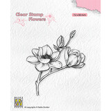 Nellie Snellen Blooming Branch Magnolia Clear Stamp (FLO028)