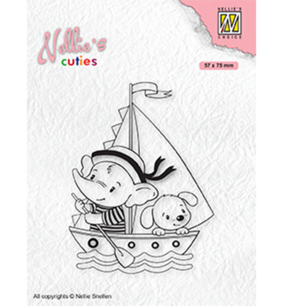 Nellie Snellen Clear Stamp Young Sailors (NCCS010) Nellie Snellen Clear Stamp Young Sailors (NCCS010)