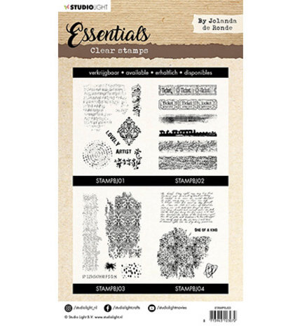 Studio Light Essentials Clear Stamp By Jolanda de Ronde nr.3 (STAMPBJ03)