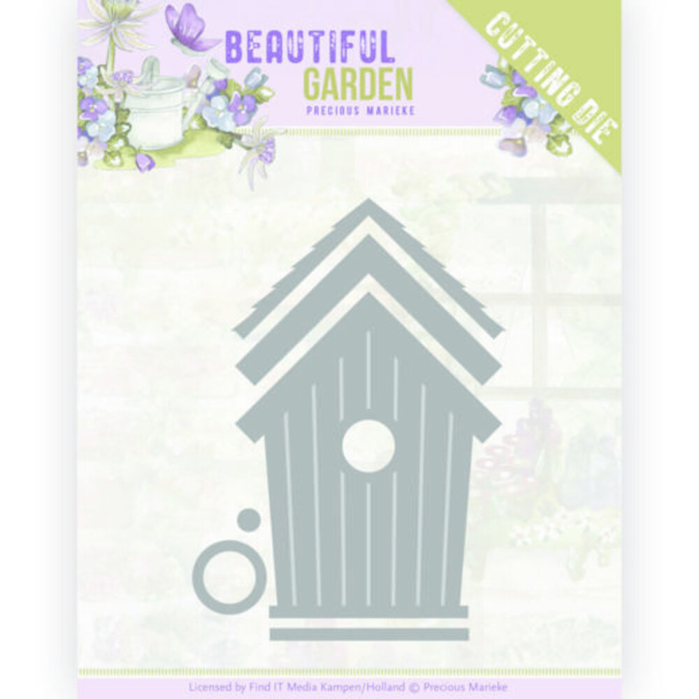 Precious Marieke Beautiful Garden Birdhouse Die (PM10205)
