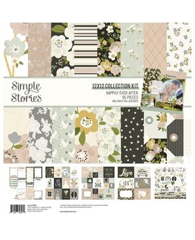 Simple Stories Happily Ever After 12x12 Inch Collection Kit (15500) Simple Stories Happily Ever After 12x12 Inch Collection Kit (15500)