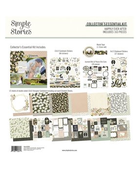 Simple Stories Happily Ever After 12x12 Inch Collector's Essential Kit (15530) Simple Stories Happily Ever After 12x12 Inch Collector's Essential Kit (15530)