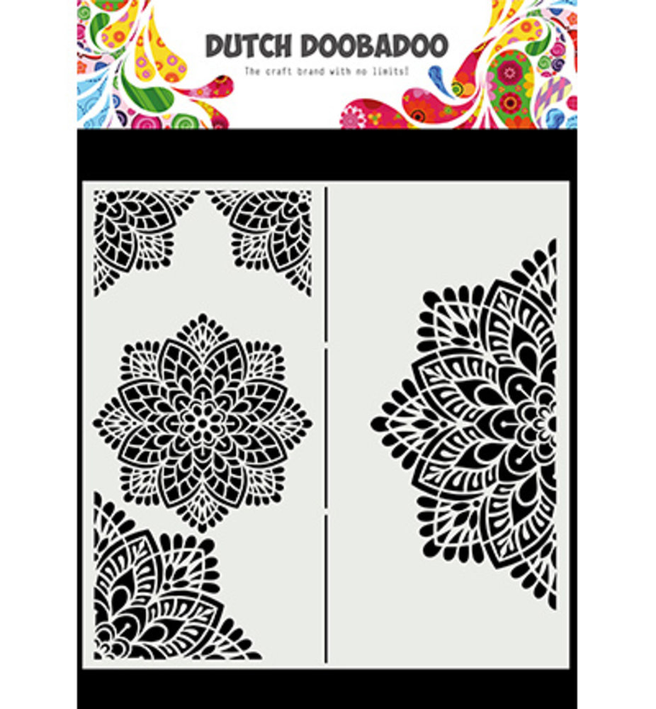 Dutch Doobadoo Dutch Mask Art Slimline Mandala (470.784.001) Dutch Doobadoo Dutch Mask Art Slimline Mandala (470.784.001)