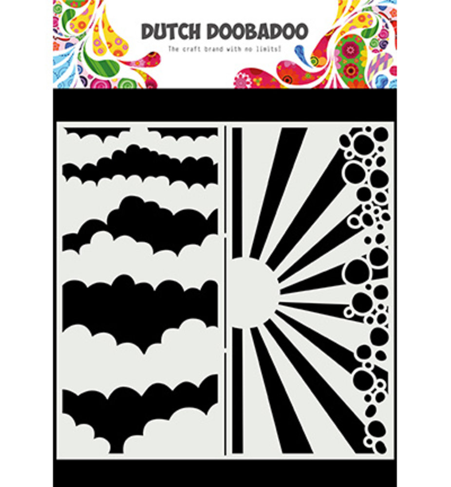 Dutch Doobadoo Dutch Mask Art Slimline Clouds (470.784.002) Dutch Doobadoo Dutch Mask Art Slimline Clouds (470.784.002)