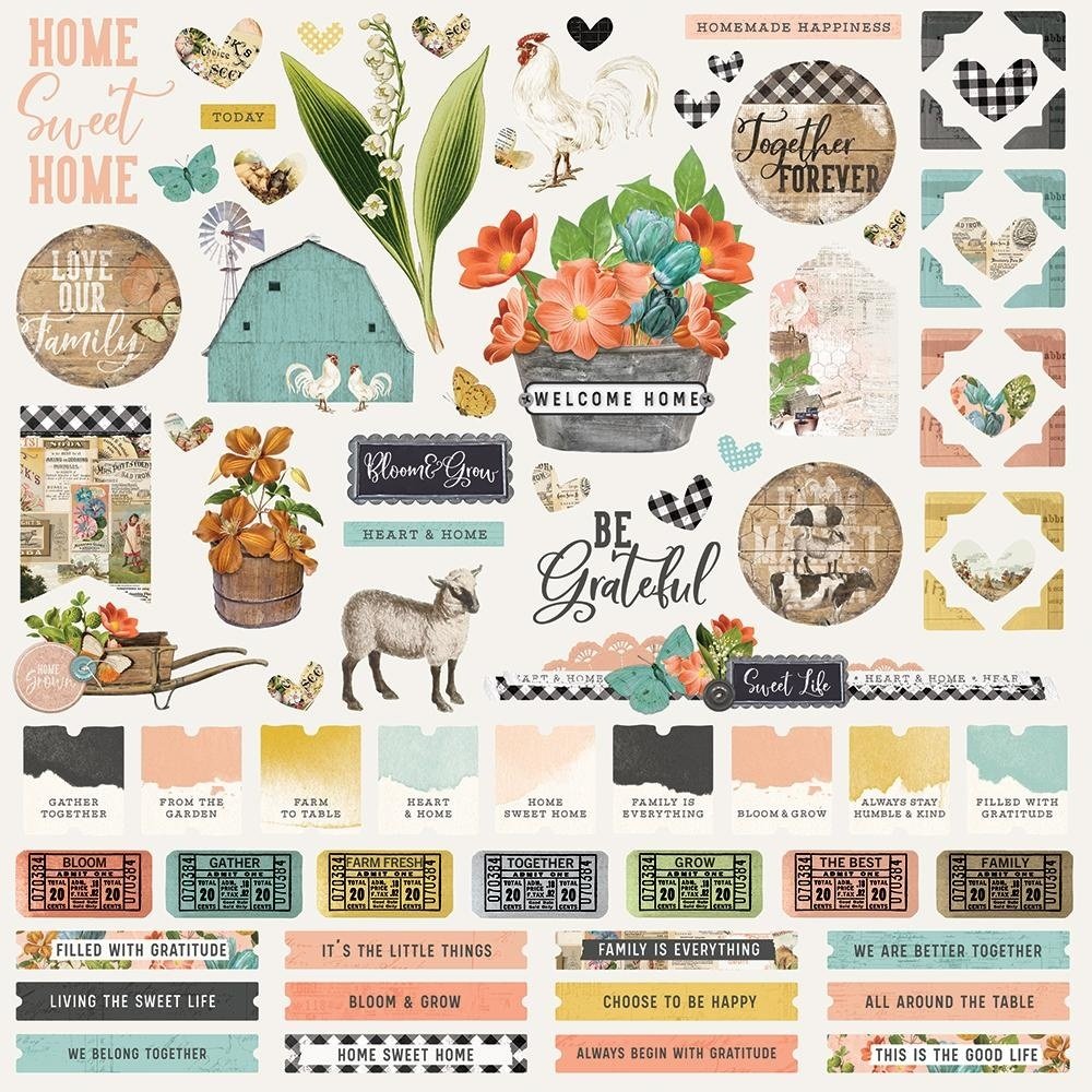 Simple Stories Simple Vintage Farmhouse Garden 12x12 Inch Collector's Essential Kit (15034) Simple Stories Simple Vintage Farmhouse Garden 12x12 Inch Collector's Essential Kit (15034)