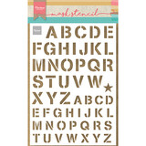 Marianne Design Masking Stencil Army Alfabet (PS8089)