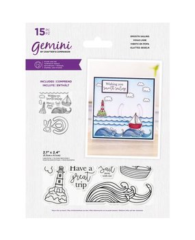 Gemini Smooth Sailing Stamp & Die (GEM-STD-PSSMSA) Gemini Smooth Sailing Stamp & Die (GEM-STD-PSSMSA)