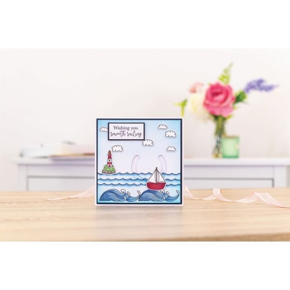 Gemini Smooth Sailing Stamp & Die (GEM-STD-PSSMSA) Gemini Smooth Sailing Stamp & Die (GEM-STD-PSSMSA)