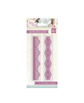 Crafter's Companion Letters from The Heart Lace Edges 7x1.5 Inch Embossing Folders (S-LFTH-EF7-LAED) Crafter's Companion Letters from The Heart Lace Edges 7x1.5 Inch Embossing Folders (S-LFTH-EF7-LAED)