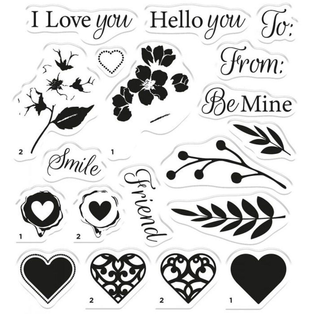 Crafter's Companion Letters from The Heart Lace Envelope Stamp & Die (S-LFTH-STD-LACE)