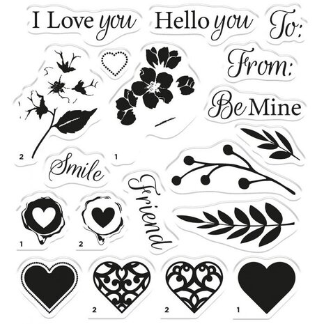 Crafter's Companion Letters from The Heart Lace Envelope Stamp & Die (S-LFTH-STD-LACE)