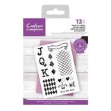Crafter's Companion Game of Cards A6 Clear Stamps (CC-STP-GOFC)
