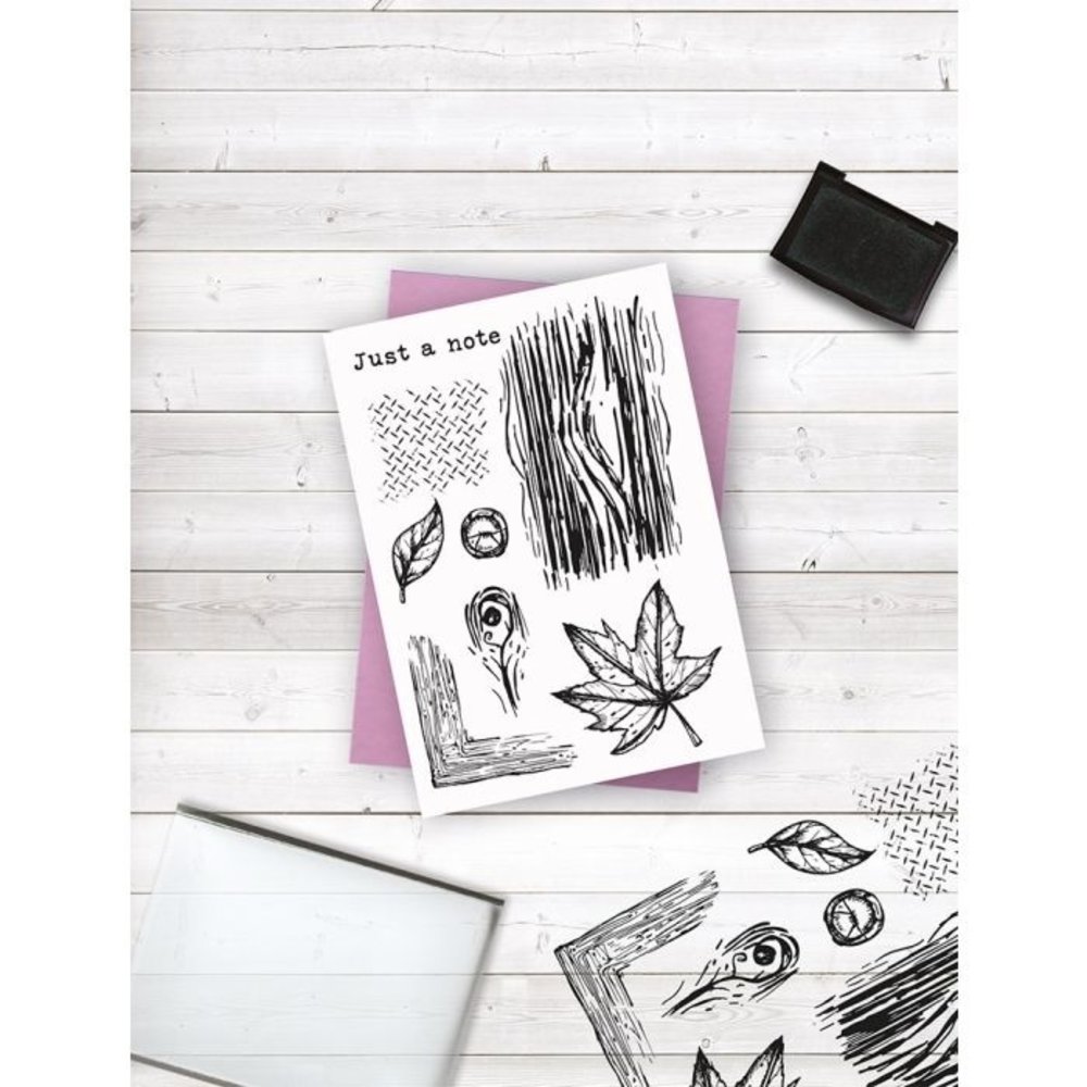 Crafter's Companion Into the Woods A6 Clear Stamps (CC-STP-ITWO)