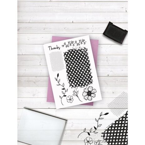 Crafter's Companion Garden Trellis A6 Clear Stamps (CC-STP-GATR) Crafter's Companion Garden Trellis A6 Clear Stamps (CC-STP-GATR)